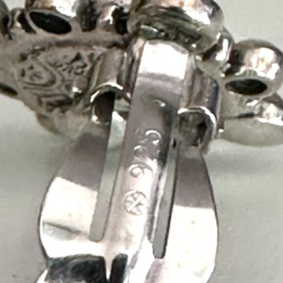 Never Worn Stephen Dweck Sterling Silver Carved Carnelian Earrings - Picture 2 of 7